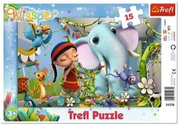 Puzzle TREFL WISSPER: melodie přátelství 15 dílků