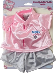 Plyšový medvídek TATTY TEDDY v tričku a kraťasech