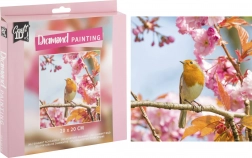 Diamantové malování ptáček 20 × 20 cm