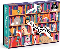 Puzzle Mazlíčci na výstavě 1000 dílků