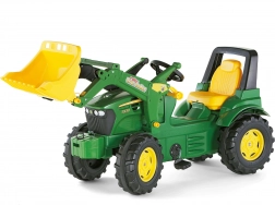šlapací traktor JOHN DEERE 7930 s přední nakládací lžící Rolly Toys