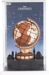 Displej s Glóbusem a Divy Světa