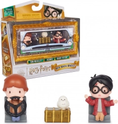 Harry Potter mini figurky Harry a Ron s doplňky – dvojbalení Micro Magical Moments