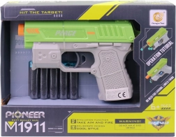 Dětská pistole se střelkami 16 cm