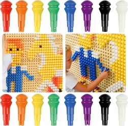 Barevné kolíčky pro vědeckou tabuli Masterkidz