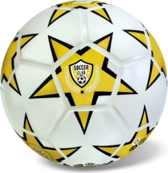 Míč Soccer Club žlutý 23 cm gumový