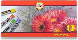 Prašné umělecké křídy 12 barev KOH‑I‑NOOR