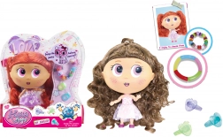 Panenka s doplňky a náramkem 18 cm