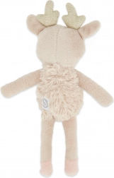 Bieco textilní hračka jelínek Ella s chrastítkem