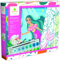 Malování podle čísel – mořské panny Artissimo