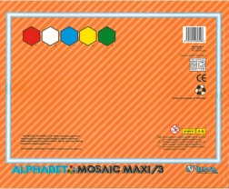 Stavebnice Alphabet Mosaic Maxi – abeceda a skládání slov
