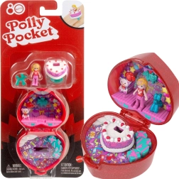 Polly Pocket výroční srdíčkový kompakt k 80. výročí Mattel