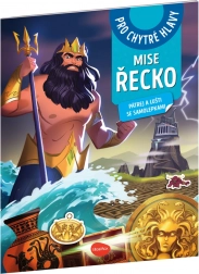 Pátrací hra s nálepkami MISE ŘECKO