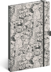 Notique linkovaný notes Fortnite – Legends 13 × 21 cm