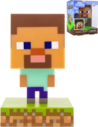 Stolní lampička Minecraft Steve