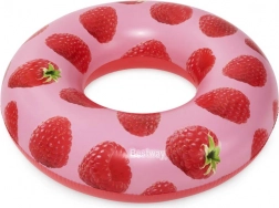 Nafukovací plavací kruh s vůní maliny 119 cm Bestway