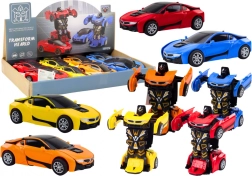 auto-robot 2v1 proměnlivý robot ve 4 barvách