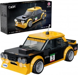 Stavebnice CADA závodní auto FIAT 131 Abarth 1:24, 254 dílků