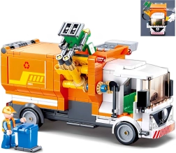 Sluban Town popelářský vůz stavebnice