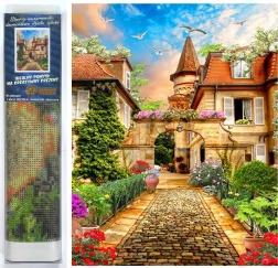 Diamantové malování Staré město 30 × 40 cm