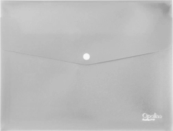 Složka psaníčko s drukem A4, čirá, rozšiřitelná 2 cm (350 µm), balení 5 ks