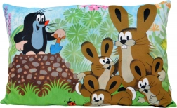 Polštářek Krtek a Zajíci