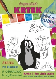 AquaArt Stačí přidat vodu Krtek Sada pro Malíře