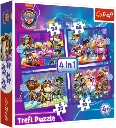 Puzzle Tlapková patrola 4v1