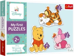 Baby puzzle MEDVÍDEK PÚ 3v1 (2, 3 a 4 dílky) – Trefl