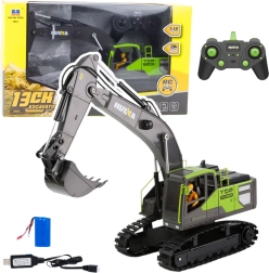 Pásová RC rypadlo HUINA 1:18 zelené