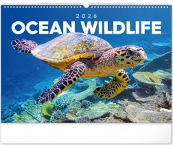 Nástěnný kalendář Podmořský svět 2026