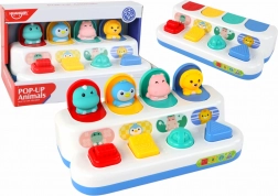 Interaktivní vzdělávací hračka pop-up zvířátka