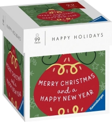 Ravensburger puzzle Merry Christmas & Happy New Year 99 dílků