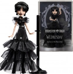 Sběratelská panenka WEDNESDAY ADDAMS – Monster High Collector Rave’n