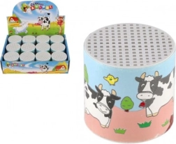 Plechovka s realistickým zvukem krávy