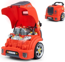 Milly Mally n-gine – realistický model přední části auta s otevírací kapotou, světly a zvuky