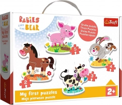 Puzzle Baby Classic: Na farmě