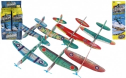 Házecí pěnové letadlo 18 cm – mix druhů