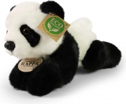 Plyšová panda ležící 20 cm ECO‑FRIENDLY RAPPA
