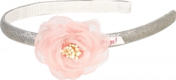Čelenka do vlasů s tylovou růží