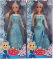 Panenka kloubová v zimních šatech s korunkou