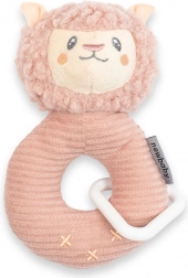 Plyšové chrastítko New Baby lama