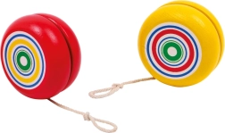 small foot Dřevěné jojo Spirála žlutá