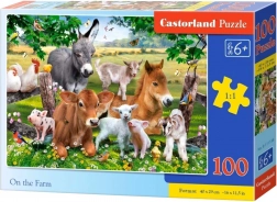 Puzzle Na Farmě 100 dílků