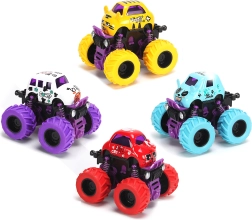 Kovové auto Bigfoot mini 9 cm na setrvačník