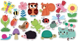 Vilac dřevěné magnetky Zahrada 20 ks