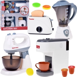 Velká sada dětských kuchyňských spotřebičů se zvuky a světly