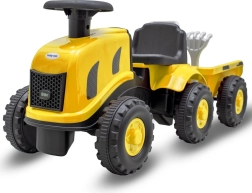 Dětské odrážedlo traktor s vlečkou a nářadím Baby Mix Benny žlutý