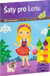 Šaty pro Lenu – kniha samolepek