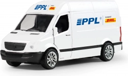 Kovová dodávka PPL s otevíracími dveřmi 12 cm